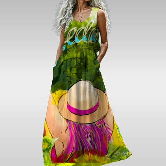 Freedom of self expression Maxi Dress