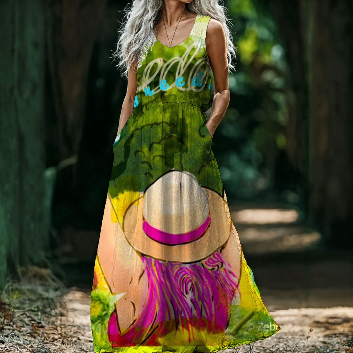 Freedom of self expression Maxi Dress