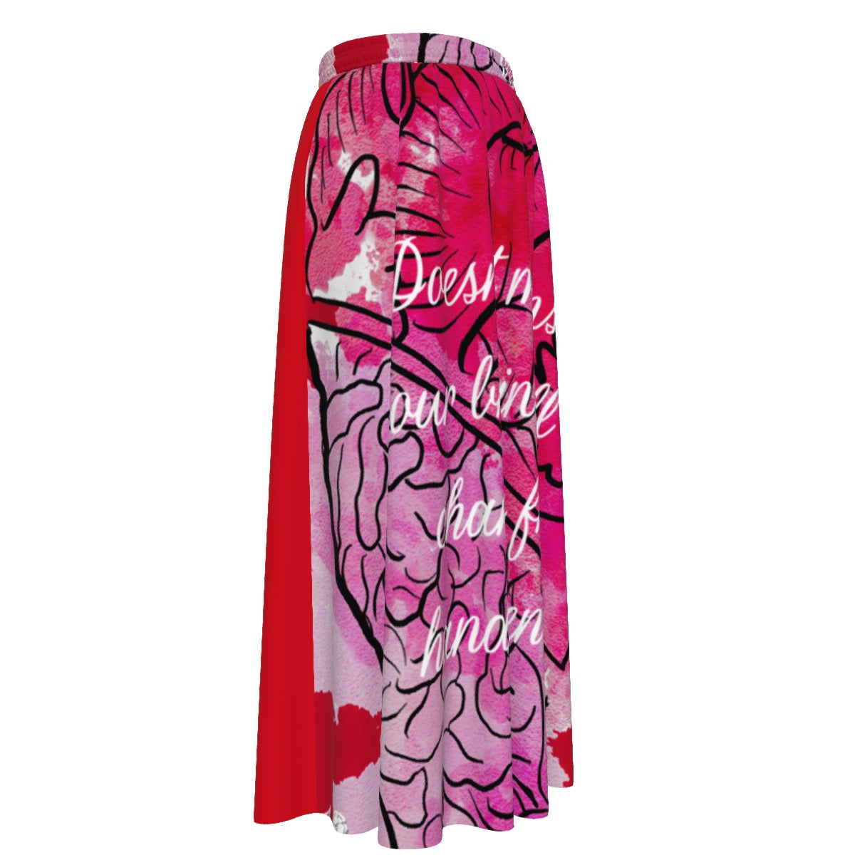 The heart vs Brain maxi Skirt