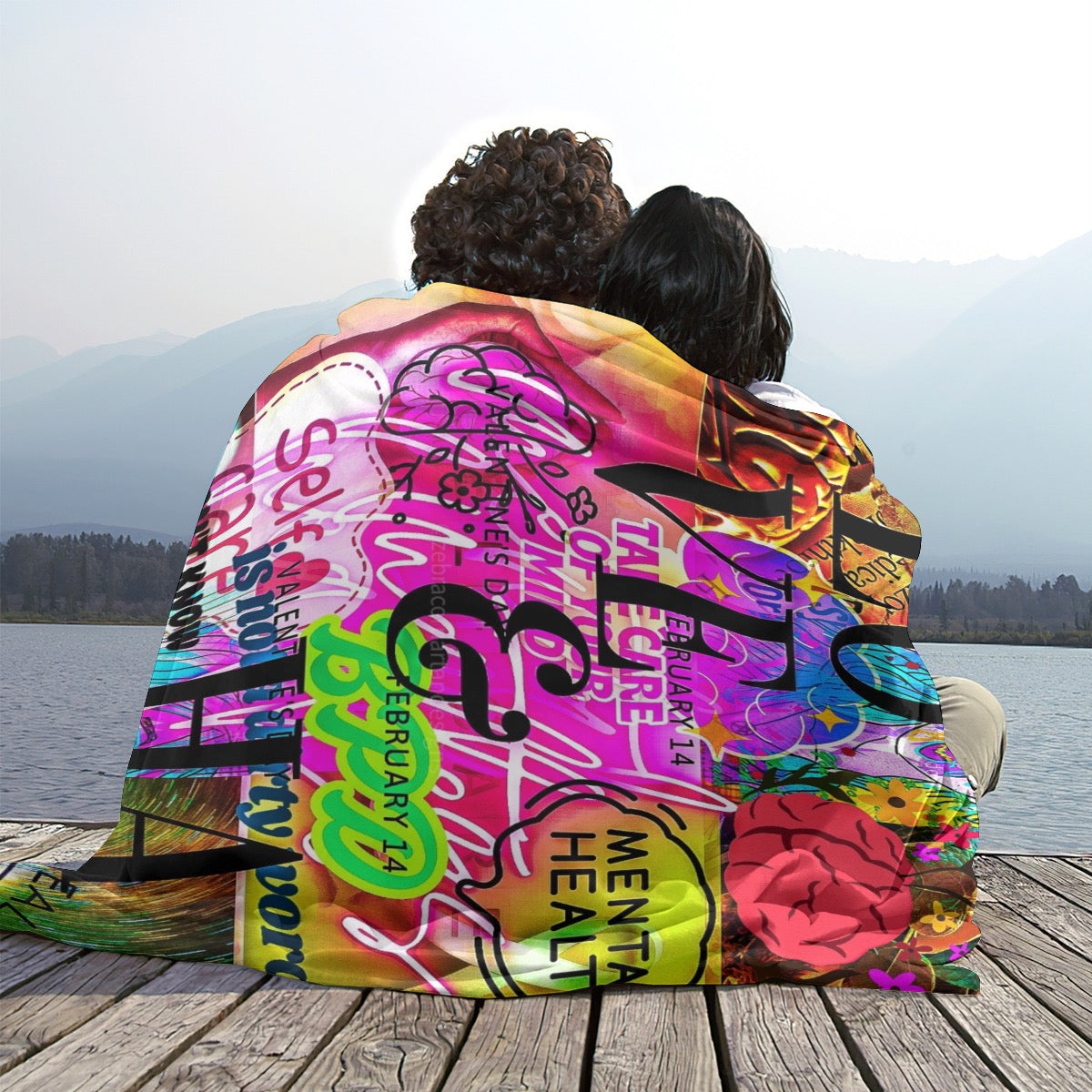 BPD Baddie awareness blanket