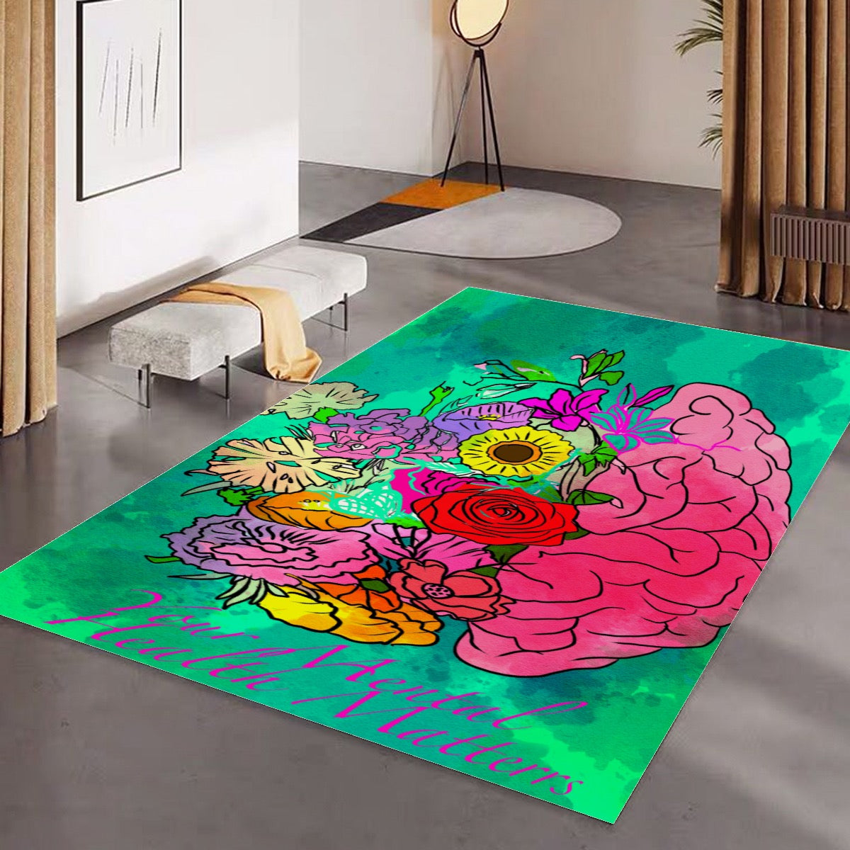 Mental Health Matters Floor Rug